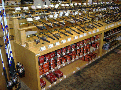Cabela S Fishing Reel Display Fixtures